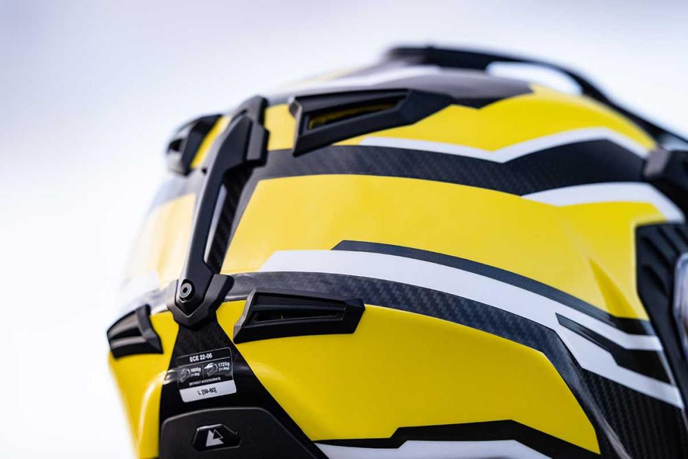 Casco touratech aventuro carbon top