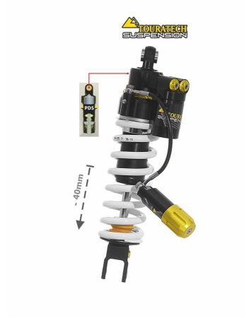 01-403-5878-0 Touratech Suspension Tieferlegung -40mm Honda CRF1100L Adventure Sports (ohne EERA) ab 2020 Typ Extreme