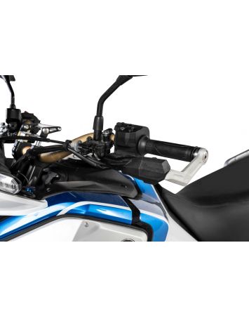 01-403-5655-0 Handprotektoren DEFENSA Leverguard, silber, Honda CRF1100L Africa Twin /  CRF1100L Adventure Sports