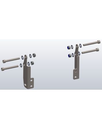01-401-5152-0 Adapterset Motorschutz ohne Verkleidungsturzbügel für Honda XL750 Transalp