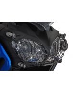 Scheinwerferschutz mit Schnellverschluss für Yamaha XT1200Z Super Tenere, Edelstahl, schwarz *OFFROAD USE ONLY*