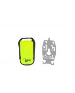 ZEGA Evo Zubehörhalter mit Touratech Waterproof Zusatztasche "High Visibility", Größe S