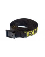 ARNO Spannriemen, 18 mm schwarz, 75 cm mit verzinkter Schnalle und gelbem  TOURATECH Logo