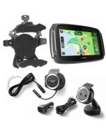 TomTom Rider 550 mit weltweiten Karten, Bike & Car Set, schwarz