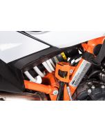 Schutz Bremsflüssigkeitsbehälter, hinten orange für KTM 890 Adv/ Adv R/ 790 Adv / Adv R/ 1290 S Adv (2021-)/Husqvarna Norden 901
