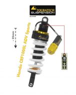 Touratech Suspension Tieferlegung (-25mm) für Honda CRF1000L Adventure Sports (2018-) Typ Level2