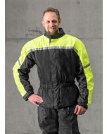 Regenjacke mit Membran, schwarz