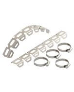 01-044-0132-0 Krümmerschutz  flexibel Universal, 42-47mm z.B. für BMW R1200GS/Adventure,BMW R nineT/ RnineT Scrambler/ RnineT Urban G/S, HP2
