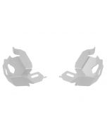 01-045-5132-0 Zylinderschutz / Ventildeckelschutz zur Kombi mit original BMW MotorschutzbügelBMW R1200GS (LC) 2013-2016 / BMW R1200GS Adventure (LC), silber
