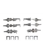 01-050-6000-0 ZEGA Evo Schlosssatz für 2 Koffer