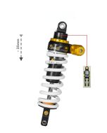 01-632-5865-0 Touratech Suspension Tieferlegung (-35mm) für Yamaha 700 Tenere (2019-) Typ Level2