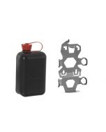 01-050-3212-0 ZEGA Pro2 Zubehörhalterset, Kanisterhalter inkl. Benzinkanister Touratech 2 Liter