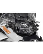 01-082-5096-0 Scheinwerferschutz Edelstahl schwarz mit Schnellverschluss für BMW F900GS Adventure/ F850GS Adventure *OFFROAD USE ONLY*