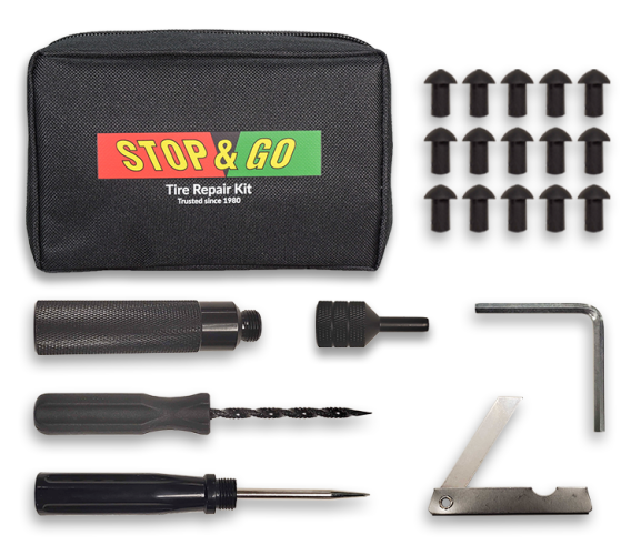 Reifenpannenset "Stop&Go Tire Repair Kit" Touratech GmbH