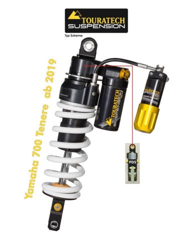01-632-5870-0 Touratech Suspension Federbein für Yamaha 700 Tenere ab 2019 Typ Extreme