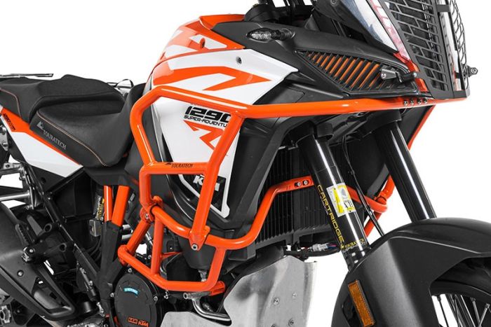 01-374-5160-0 Sturzbügelerweiterung orange für KTM 1290 Super Adventure S / R