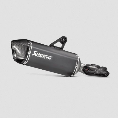 01-045-5853-0 Endschalldämpfer Akrapovic slip-on, Titan, schwarz, für BMW R1200GS (LC) / R1200GS Adventure (LC) ab 2017
