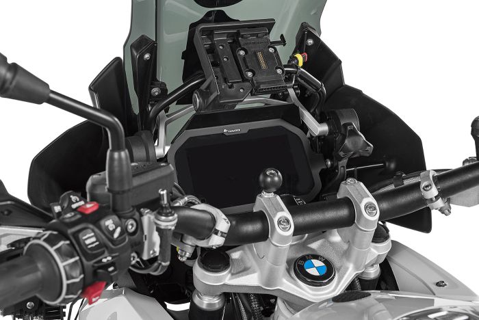 01-037-5178-0 TFT Diebstahlschutz, Aluminium, mit Sonnenblende für BMW R1250GS/ R1250GS Adventure/ R1200GS (LC) (2017-)/ R1200GS Adventure (LC) (2017-)