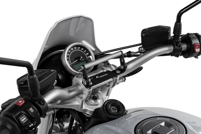 01-065-5411-0 GPS Anbauadapter Lenkerklemmung, einstellbar, M8x30 Schrauben z.b. für Honda, Triumph
