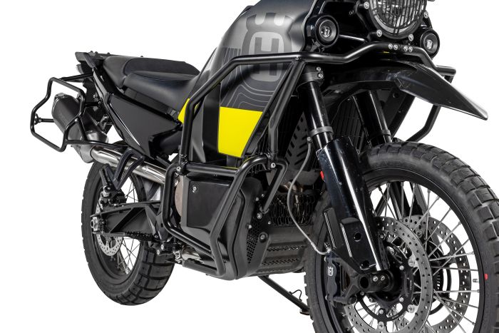 01-414-5163-0 Verkleidungsschutzbügel Edelstahl, Schwarz für Husqvarna Norden 901