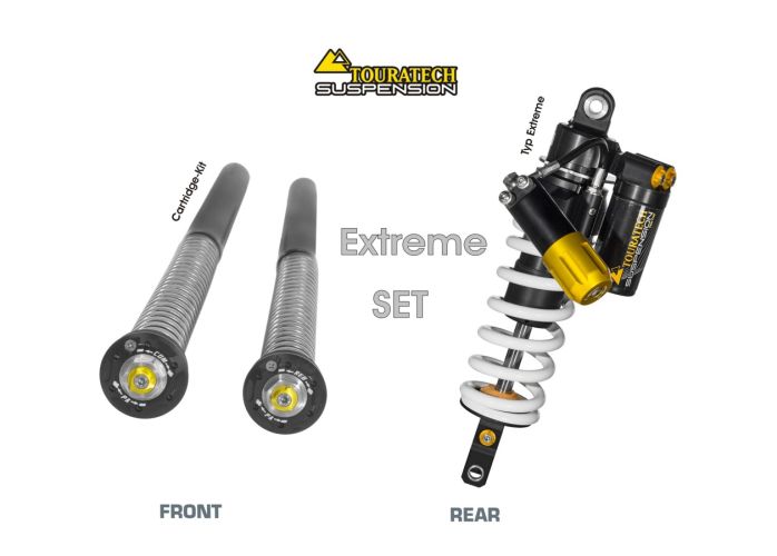 01-632-5878-0 Touratech Suspension WTE Extreme - SET mit Cartridge für Yamaha Tenere 700 ab 2019