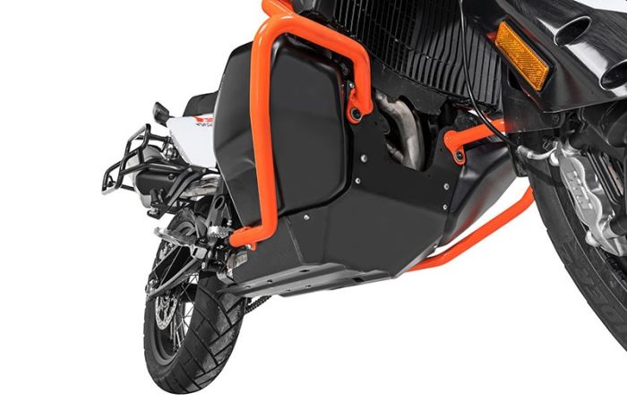01-372-5136-0 Motorschutz RALLYE Evo, Alu schwarz für KTM 790 Adventure/ 790 Adventure R