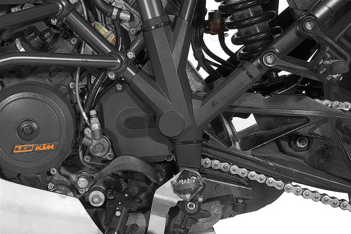 01-371-5510-0 Rahmenschutz, links und rechts, für KTM 1050 ADV/ 1090 ADV + R / 1190 ADV + R/ 1290 Super ADV + R
