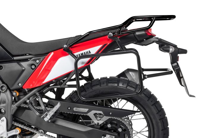 01-632-6560-0 Kofferträger Edelstahl, schwarz für Yamaha Tenere 700 / World Raid