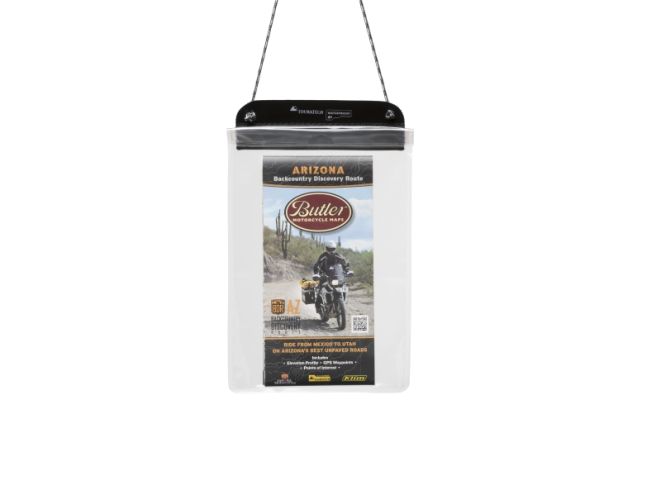 01-055-3211-0 Dokumentenbeutel, Größe M, DIN-A5, transparent, by Touratech Waterproof made by ORTLIEB