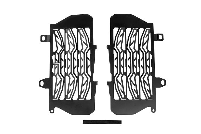 01-403-5015-0 Kühlerschutz schwarz für Honda CRF1100L Africa Twin (-2023)