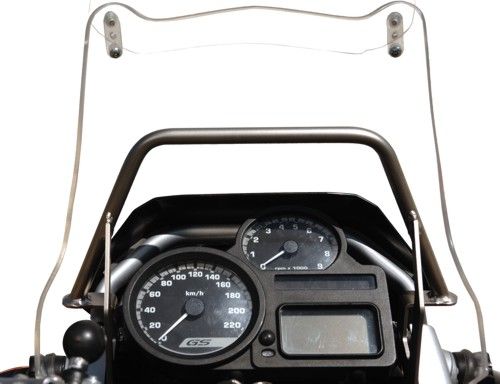 01-040-0667-0 GPS-Anbauadapter Rohrbügel über Instrumente, BMW R1200GS Anbauadapter / GPS-Halter / Navi-Halter Navigationsgerätehalter