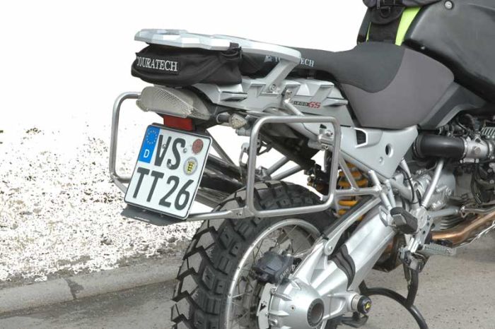 01-051-0134-0 Kofferträger STANDARD BMW R1200GS bis 2012/R1200GS Adventure bis 2013, Edelstahl
