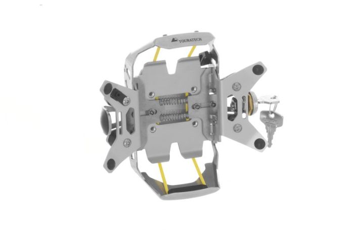 01-065-0790-0 Lenkerhalterung Garmin zumo 590 / 595 LM *abschließbar* alu natur