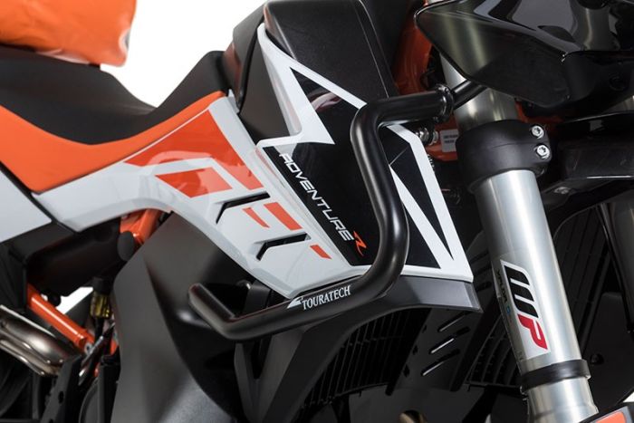 01-372-5161-0 Verkleidungssturzbügel Edelstahl, schwarz für KTM 890 Adventure (-2022)/ 890 Adventure R (-2022)/ 790 Adventure/ 790 Adventure R (-2022)