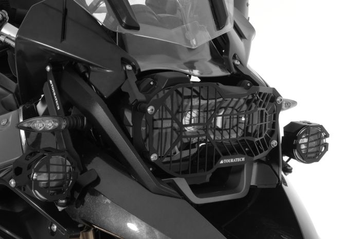 01-045-5095-0 Scheinwerferschutz mit Schnellverschluss, für LED Hauptscheinwerfer, für BMW R1250GS/ Adventure, R1200GS (LC)/ Adventure (LC) *OFFROAD USE ONLY*