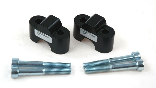 01-040-0265-0 Lenkererhöhung TYP 7 25 mm schwarz, für BMW R1100GS/ R1150GS und Honda Transalp/ XRV750/ Varadero