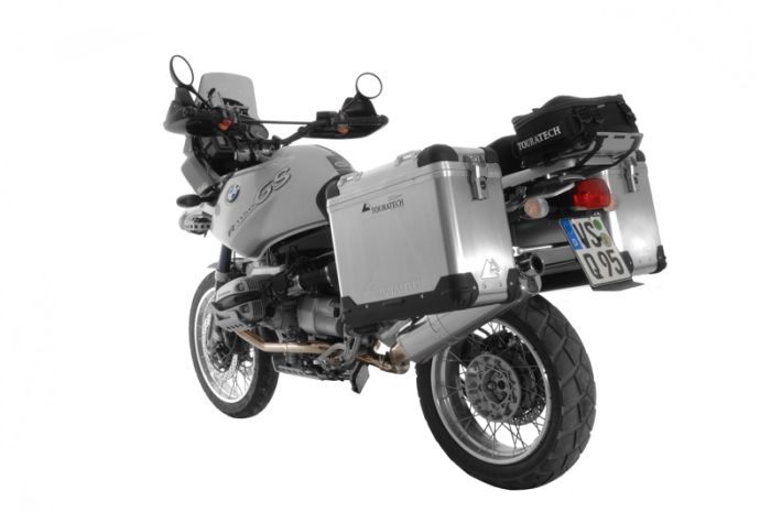 01-052-3181-0 ZEGA Pro Koffersystem 38/45 Liter mit Edelstahlträger für BMW R1150GS/ R1150GS Adventure/ R1100GS/ R850GS