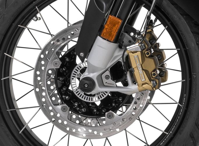 01-037-5507-0 Sturzpad Vorderachse (Set) für BMW R1250GS (2022-)/ R1250GS Adventure (2022-)
