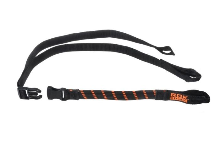 01-055-0413-0 Rokstraps Strap It™ Motorbike Adjustable *schwarz-orange*45-150 cm 2 St. mit Schlaufen