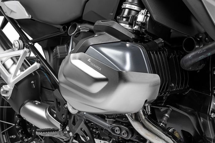01-037-5130-0 Zylinderschutz / Ventildeckelschutz Edelstahl (Satz) für BMW R1250GS / R1250R / R1250RS / R1250RT