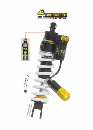 01-401-5871-0 Touratech Suspension Tieferlegung -25mm Honda XL 750 Transalp ab 2023 Typ Extreme
