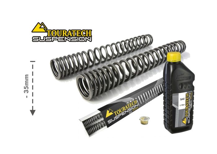 01-632-5883-0 Tieferlegung um -35mm für Yamaha 700 Tenere ab 2019 Gabelfedern und Umlenkung