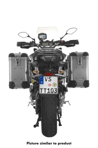 01-630-5750-0 ZEGA Pro Koffersystem 31/31 Liter mit Edelstahlträger schwarz für Yamaha MT-09 Tracer (2015-2017)