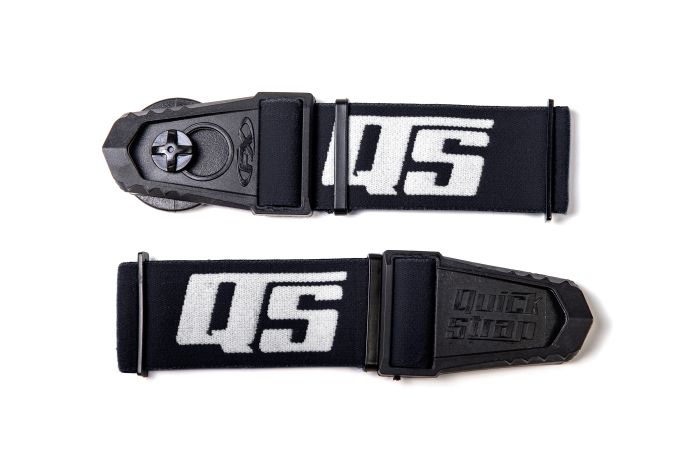 01-500-0113-0 Brillenbefestigung QUICK STRAPS  für Endurohelm, schwarz