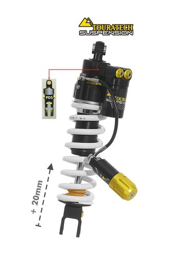 01-403-5872-0 Touratech Suspension Federbein für Honda CRF 1100L Africa Twin ab 2020 Typ Extreme HIGH +20mm