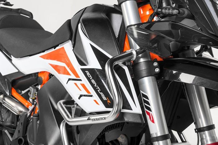 01-372-5160-0 Verkleidungssturzbügel Edelstahl für KTM 890 Adventure (-2022)/ 890 Adventure R (-2022)/ 790 Adventure/ 790 Adventure R (-2022)