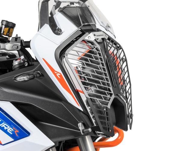 01-373-5095-0 Scheinwerferschutz mit Schnellverschluss für KTM 1290 Super Adventure S/R ab 2021 *OFFROAD USE ONLY*