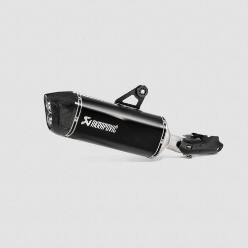 01-037-5850-0 Endschalldämpfer Akrapovic slip-on, Titan, schwarz, für BMW R1250GS / R1250GS Adventure ab 2019