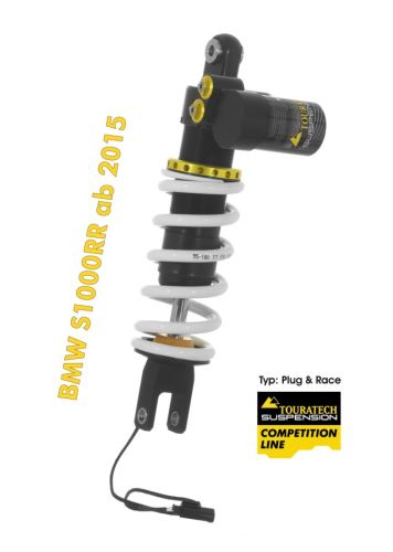 01-058-0053-0 Touratech Suspension Competition Plug & Race Federbein für BMW S1000RR ab 2015