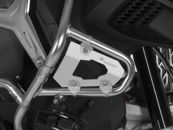 01-045-5166-0 Sichtblende für original BMW R1200GS Adventure Schutzbügel ab 2014, silber